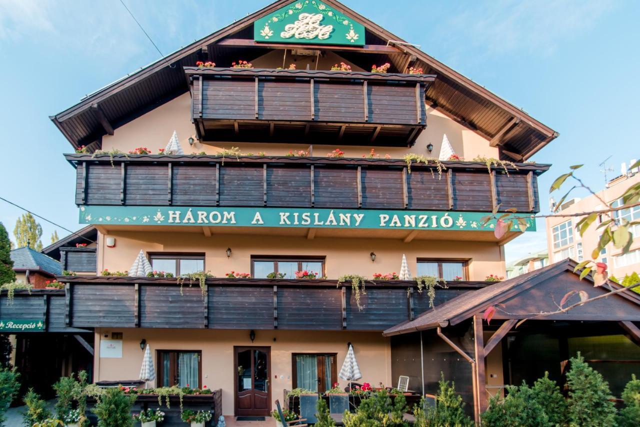 Harom A Kislany Panzio Hotel Hévíz Екстериор снимка